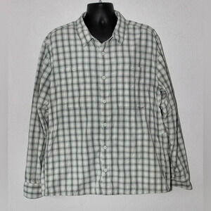 Men’s REI Plaid Dri-Fit Long Sleeve Button Down
